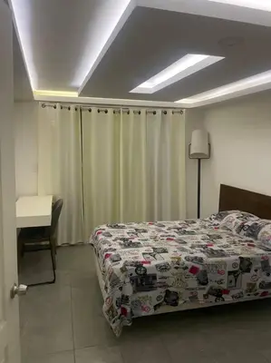Cama o camas de una habitación en Casa