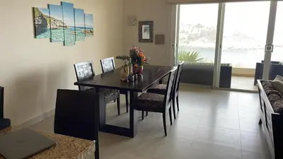 Zona de estar de Oceanview Punta Arrocito Luxury Condo, Near Arrocito Beach