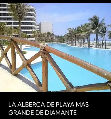 Piscina en o cerca de Disfruta a lo grande en la Isla Residences Acapulco