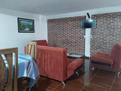 Zona de estar de Hospedaje familiar