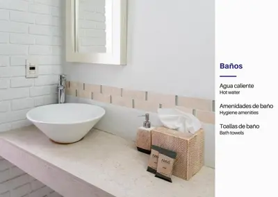 Un baño de Casa Vista a la Montaña Tlayacapan