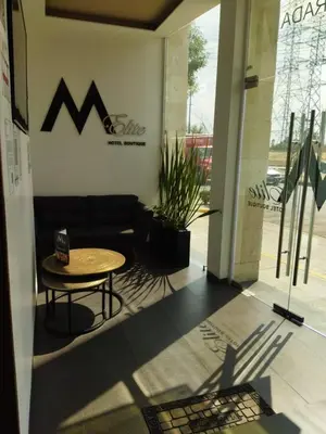 Zona de estar de HOTEL M ELITE BLACK