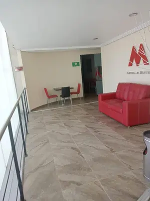 Zona de estar de HOTEL M ELITE ROJO