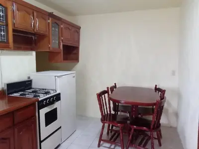 Una cocina o zona de cocina en Cabañas del Coronel