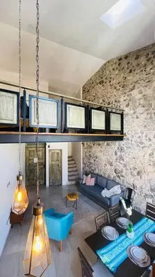 Zona de estar de Hermoso Loft en Valquirico, Lofts Frontana.
