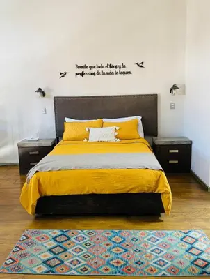 Cama o camas de una habitación en Hermoso Loft en Valquirico, Lofts Frontana.