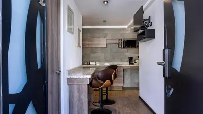 Una cocina o zona de cocina en Casa Solsticio 212