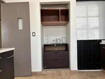 Una cocina o zona de cocina en Xochimilco Apartment