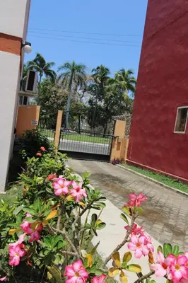 Jardín al aire libre en Depa Calpan