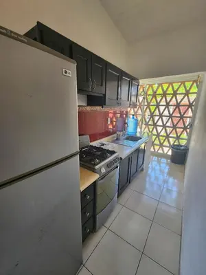 Una cocina o zona de cocina en Depa Calpan