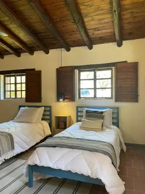 Cama o camas de una habitación en Casa Paraiso San Pablo