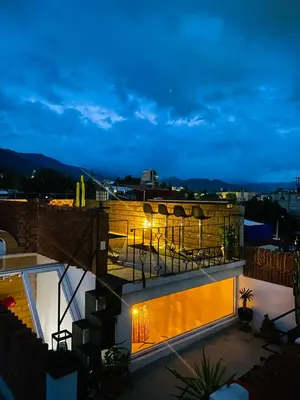 Piscina en o cerca de Casa Onésima. Departamento privado con Terraza.