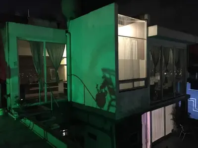 Un balcón o terraza de Loft en Tercer Piso con Vista Panoramica