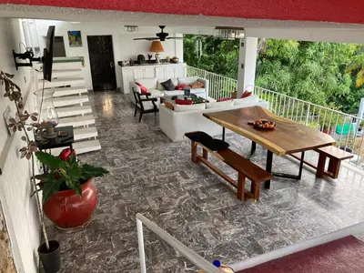 Un balcón o terraza de Casa Breizh - Adult Only