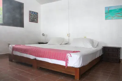 Cama o camas de una habitación en Casa Azul