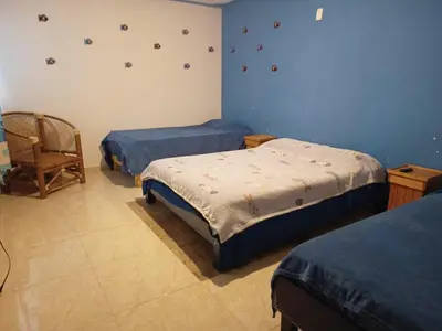 Cama o camas de una habitación en Luxos Casa Residencial Privada