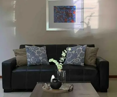 Zona de estar de Casa Palmeras