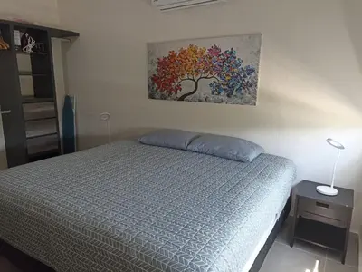 Cama o camas de una habitación en Casa Acapulco de mis amores Diamante