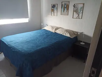 Cama o camas de una habitación en Casa Acapulco de mis amores Diamante