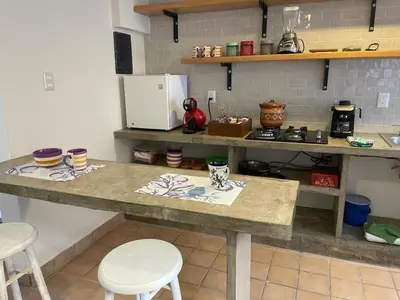 Una cocina o zona de cocina en Departamento centro de Boca del Río
